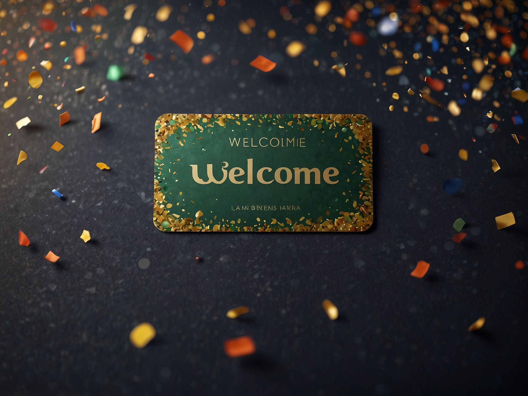 Illustration bonus de bienvenue